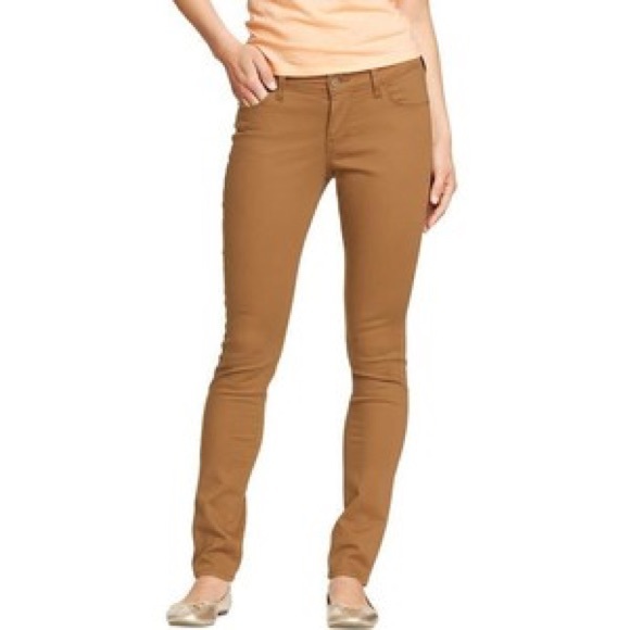 old navy rockstar khaki jeans